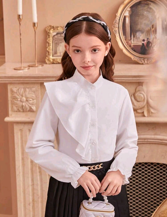 Camisa mangas largas con detalles