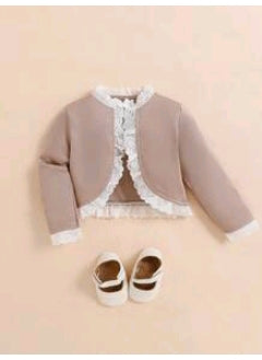 Abrigo cárdigan para bebé