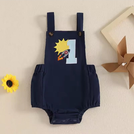 Body one con diseño de cohete