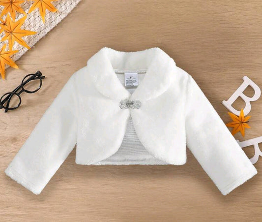 Abrigo Blanco Peludo