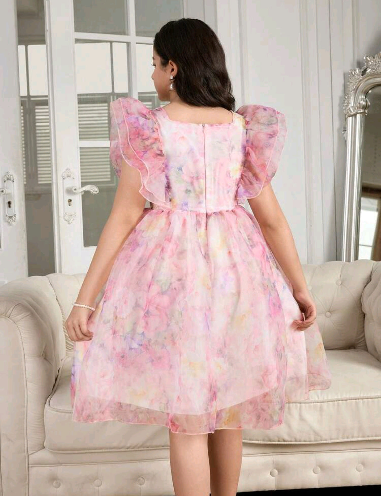 Vestido con estampado Floral