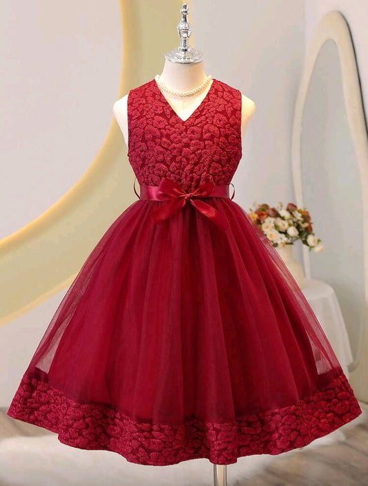 Vestido Elegante de Jacquard