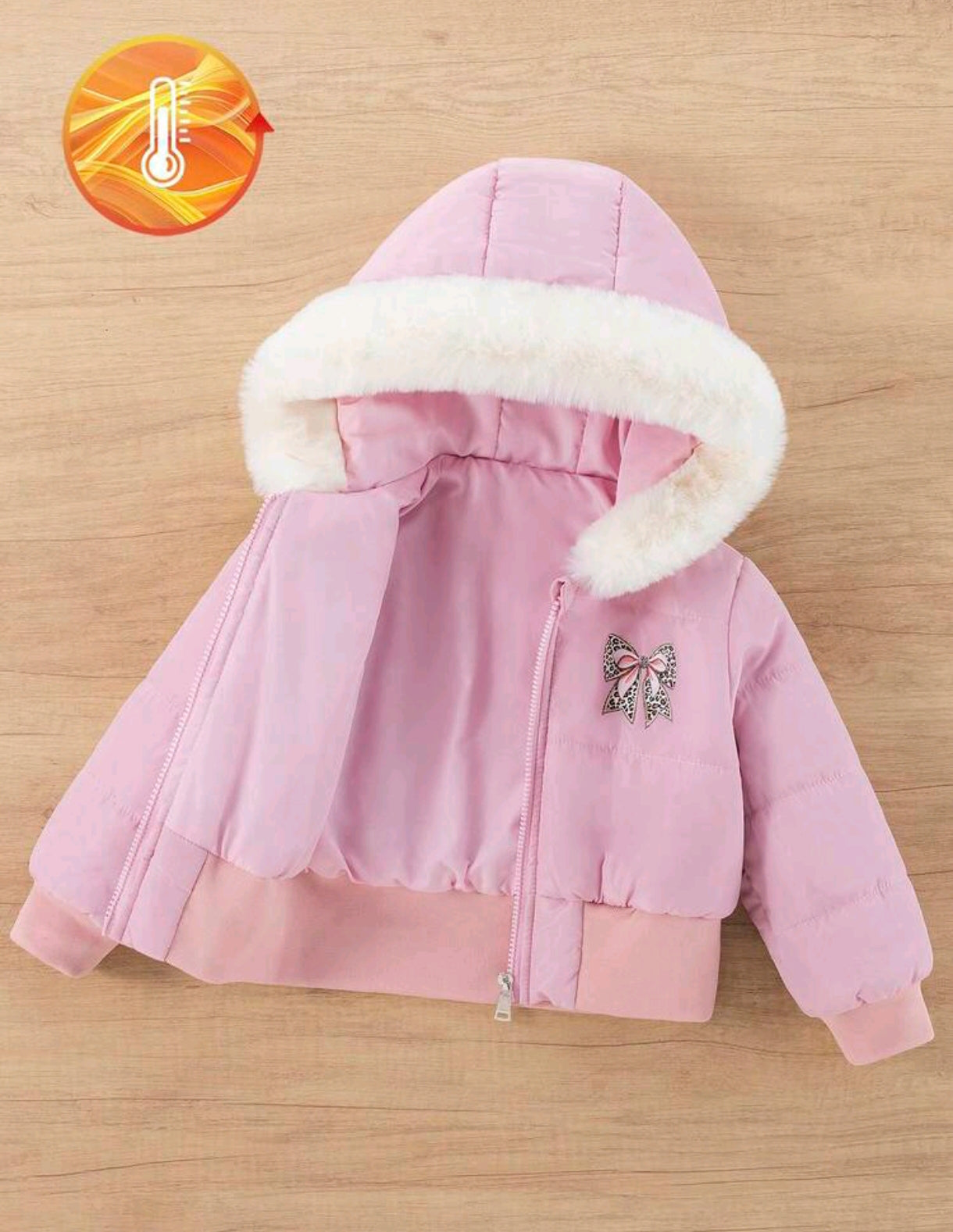 Campera acolchonada con capucha