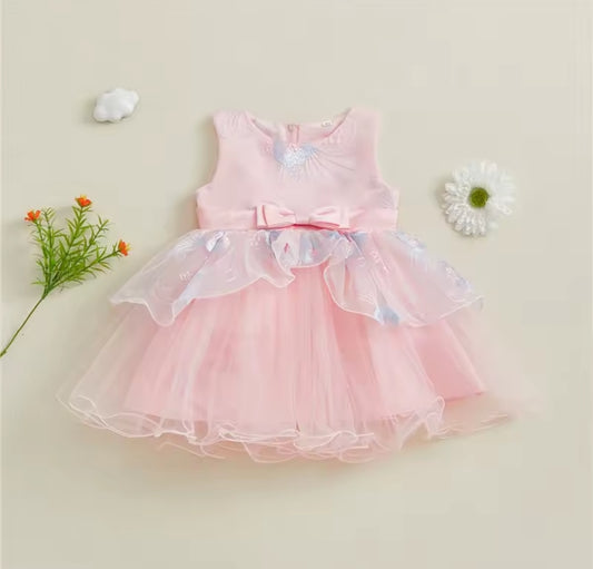 Vestido elegante con bordados