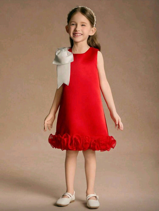 Vestido Chic con moño en la manga