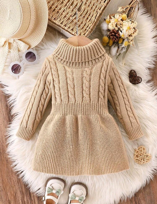 Vestido de hilo con cuello