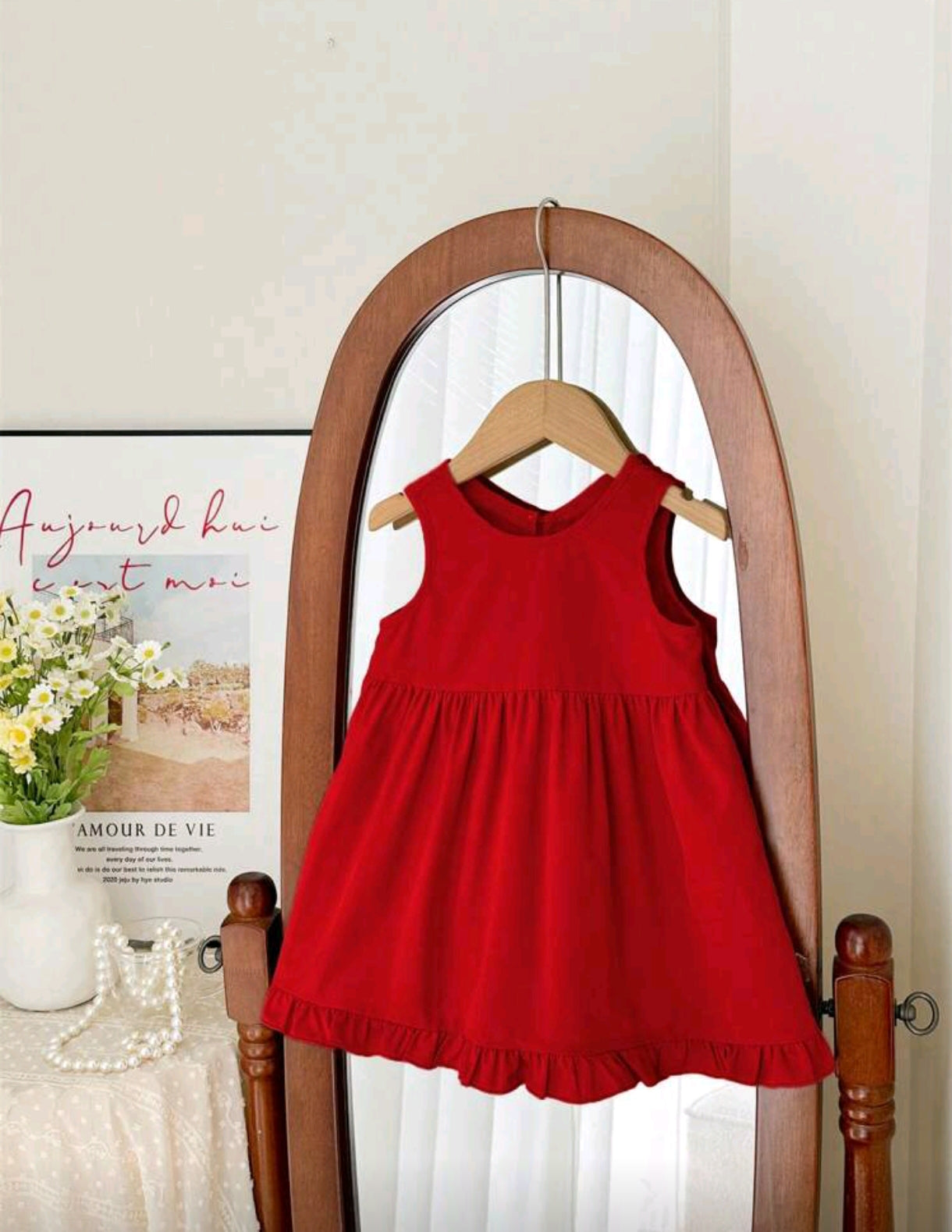 Vestido bebé con moños