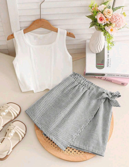 Blusa + short pollera