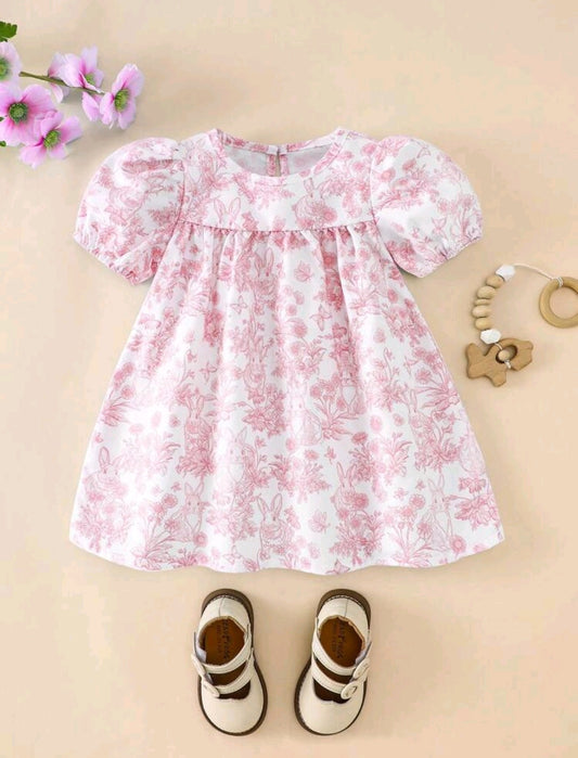 Vestido bebé floral