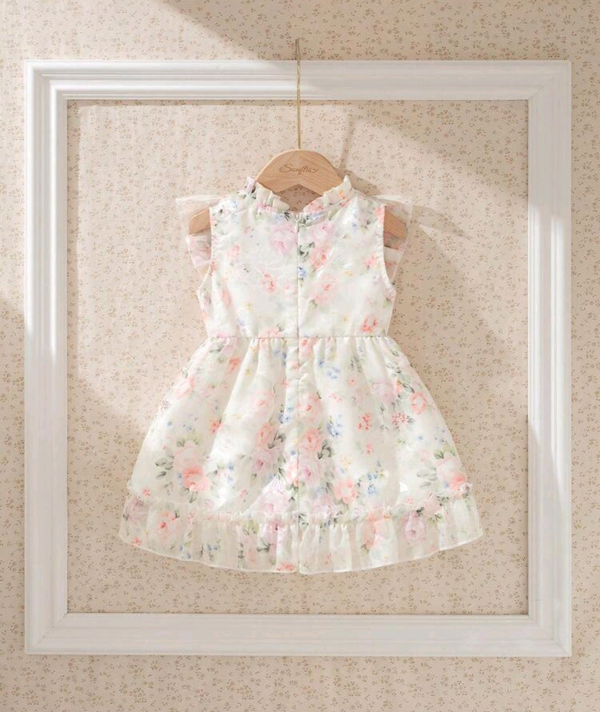 Vestido bebé estampa floral