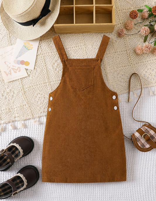 Vestido Overol de Pana