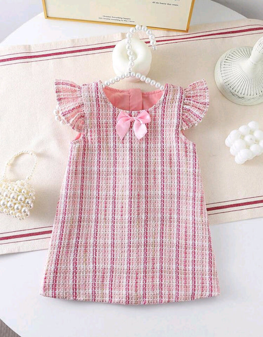 Vestido bebe con moño