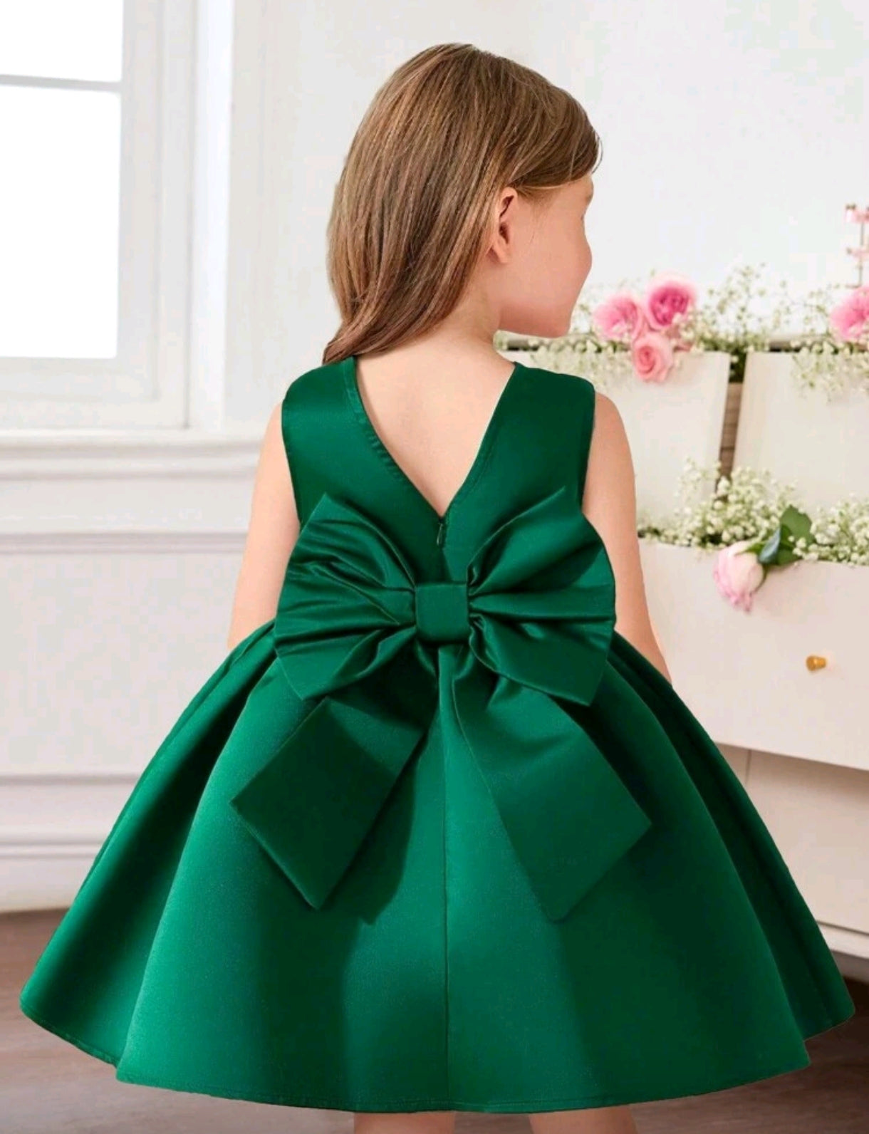 Vestido Elegante verde
