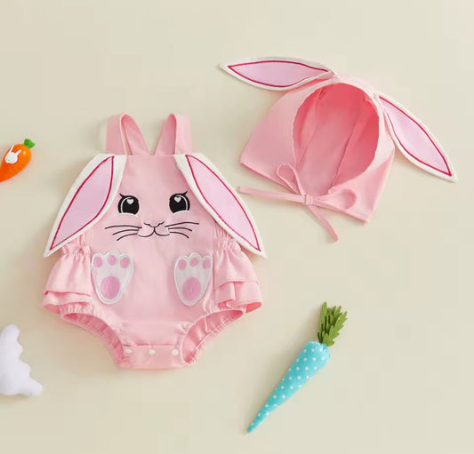 Body con diseño de conejo + sombrero