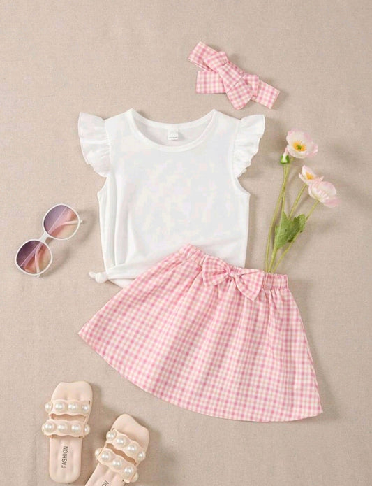 Blusa+ falda + vincha