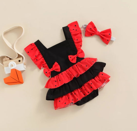 Body de lunares+ diadema