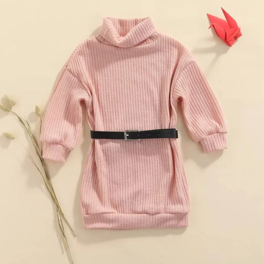 Mangas largas tipo vestido con cinto