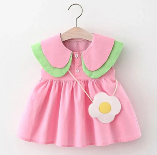 Vestido bebé con accesesorio