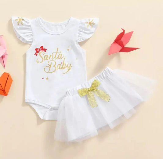 Body baby Santa+ tutu