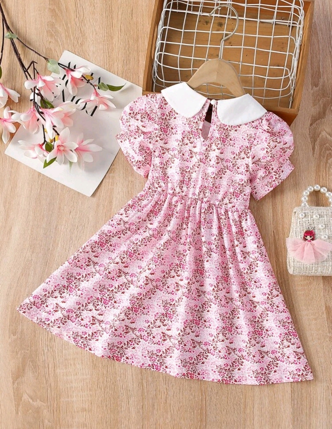 Vestido niña floral