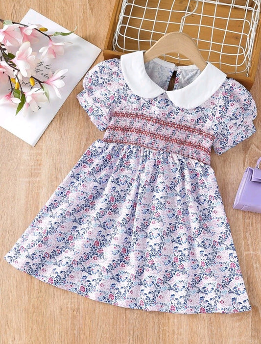 Vestido niña floral